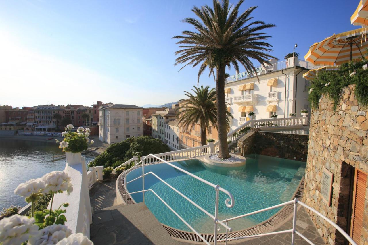 Hotel Helvetia Sestri Levante Esterno foto